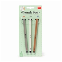 Legami - Erasable gel pens, 3 pack.
